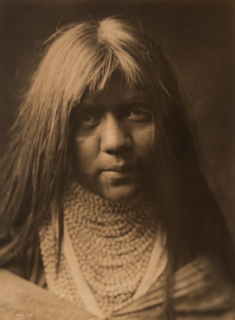 Edward Curtis, Hwalya - Yuma, 1907 (1 of 3)