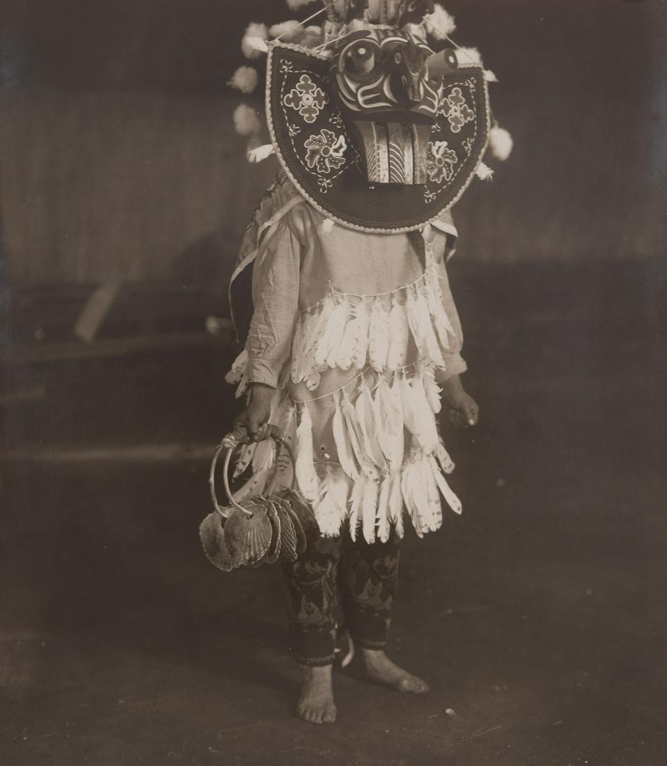Edward Curtis, Untitled (Variant of Masked Dancer - (1 of 3)