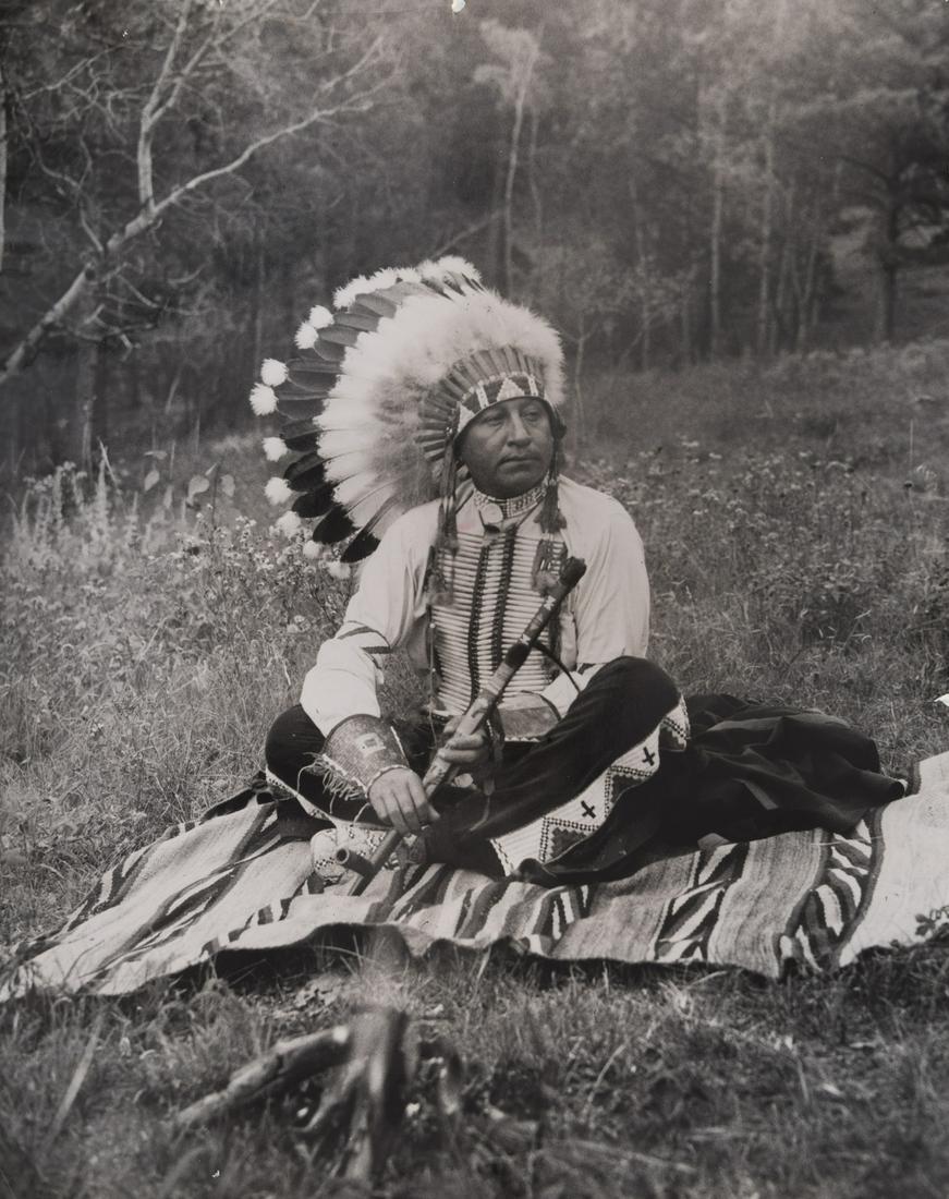 Edward Curtis, Untitled (Upshaw - Apsaroke), 1908 (1 of 3)