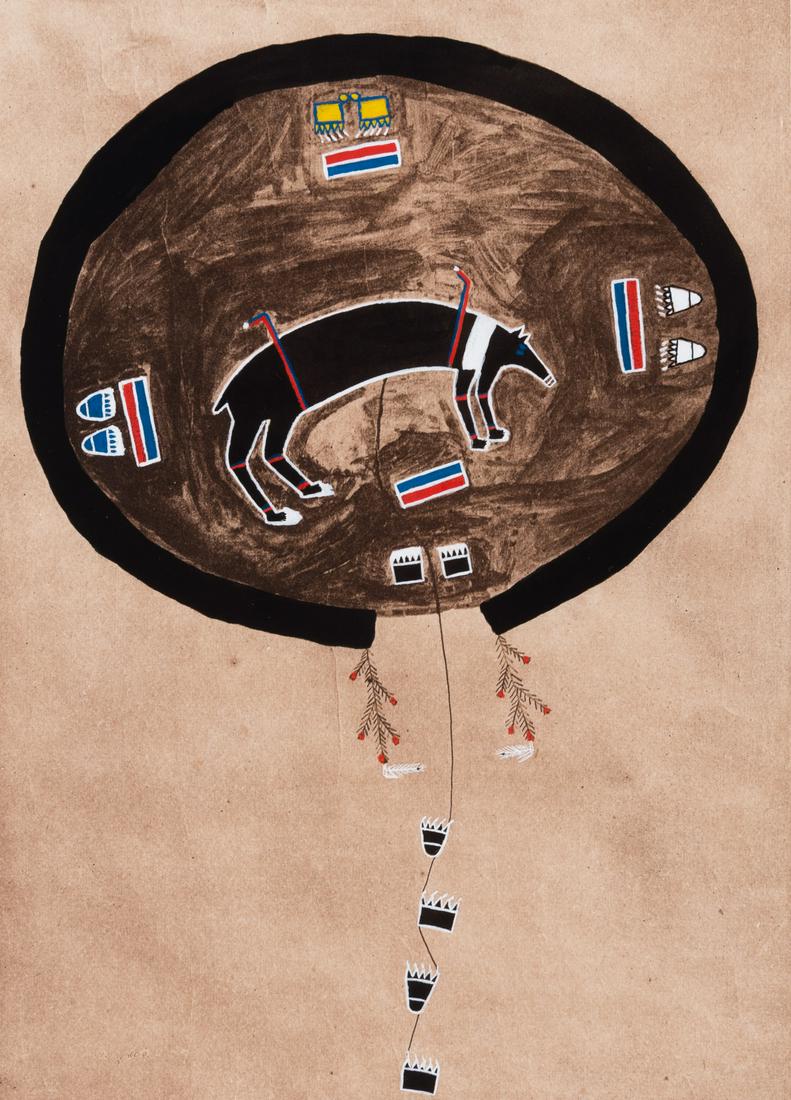 Edward Curtis, Pikehodiklad - Navaho, 1907 (1 of 3)