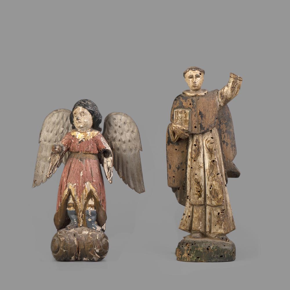 Possibly Filipino, Two Santo Figures, 19th Century (1 of 7)