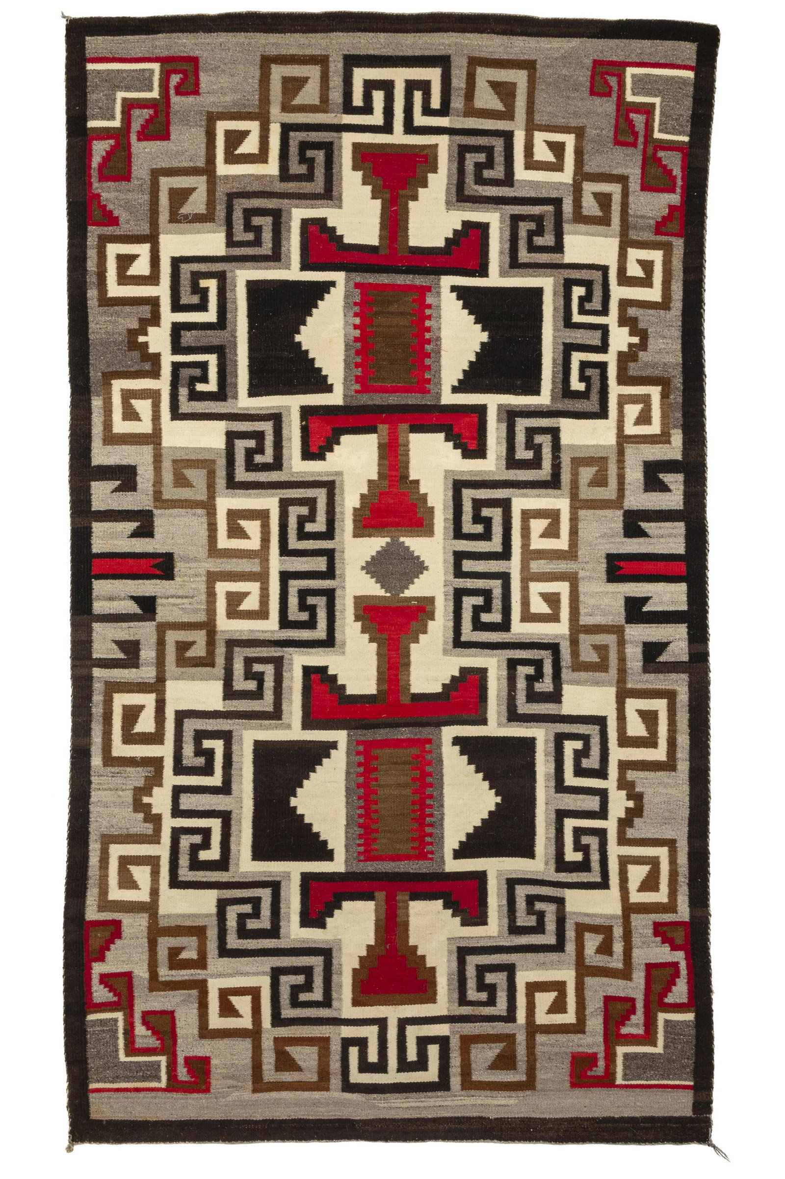 Diné [Navajo], Crystal Textile, ca. 1930 (1 of 2)