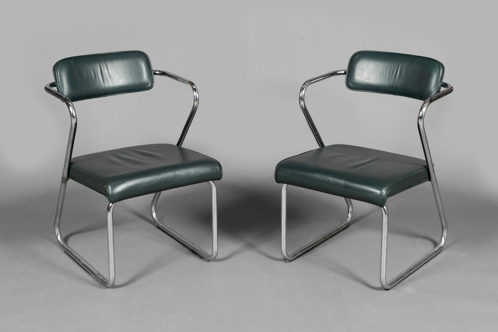 Gilbert Rohde for Troy Sunshade, Pair of Z Chairs, ca. (1 of 6)