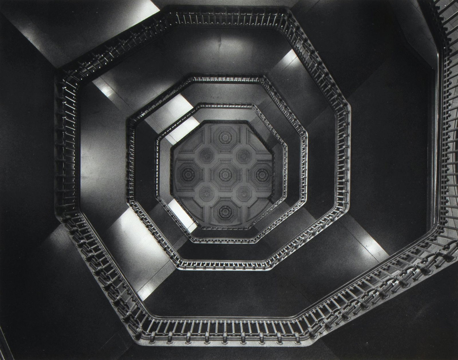 William Clift, Staircase, Philadelphia City Hall, (1 of 2)