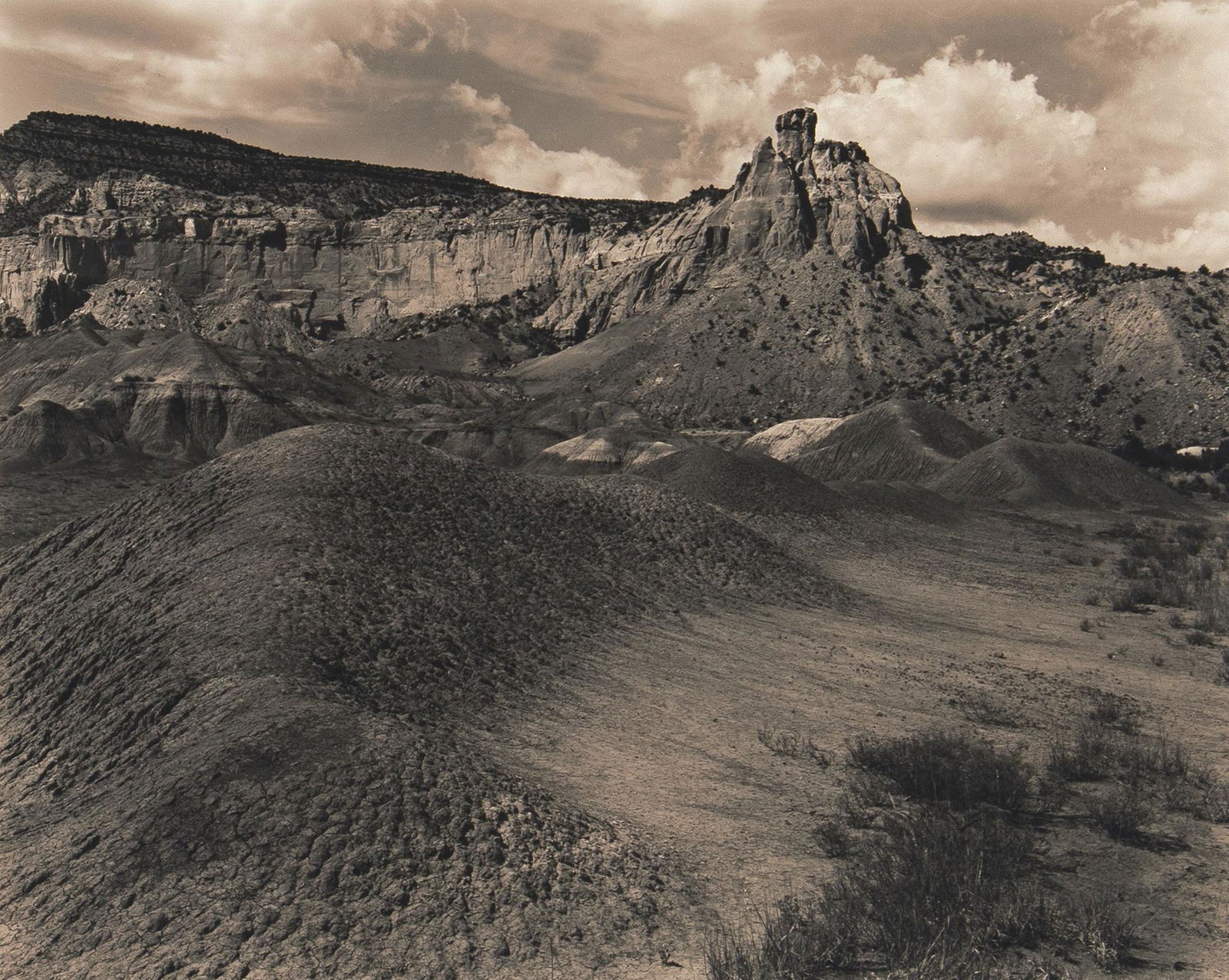 David Scheinbaum, Chimney Rock, Ghost Ranch, 1991 (1 of 3)