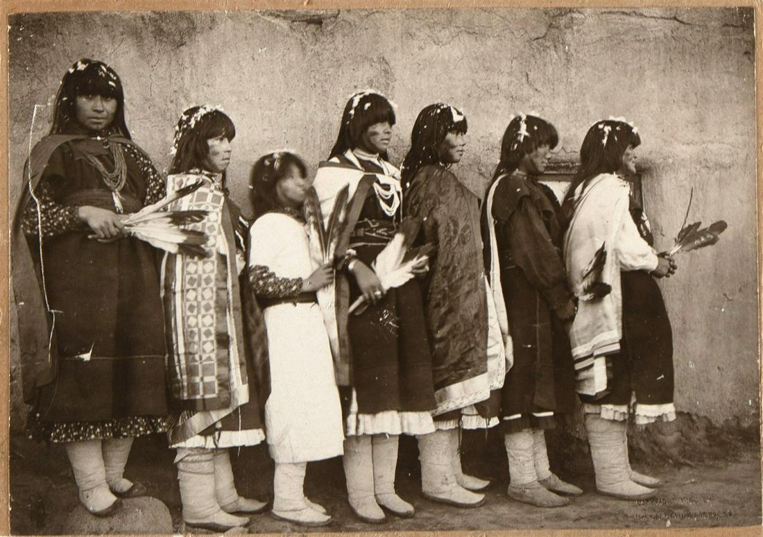 Simeon Schwemberger, Cochiti Pueblo Dancers, 1906 (1 of 2)