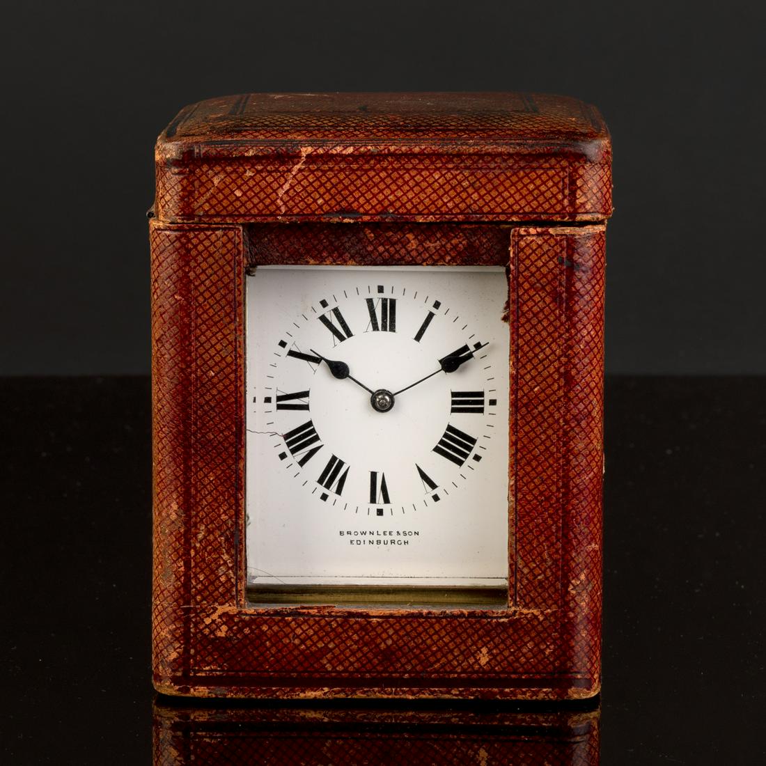 R & Co, Paris Brass Petite Sonnerie Carriage Clock (1 of 5)