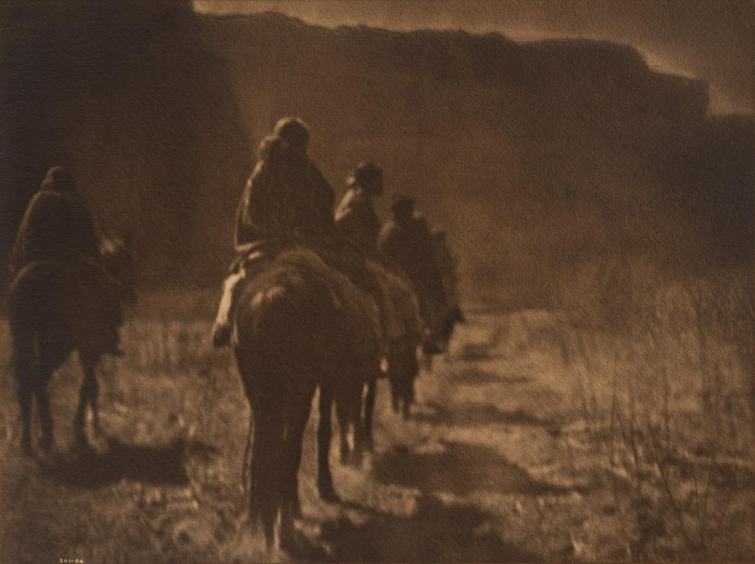 Edward S. Curtis, The Vanishing Race - Navaho, 1904 (1 of 3)