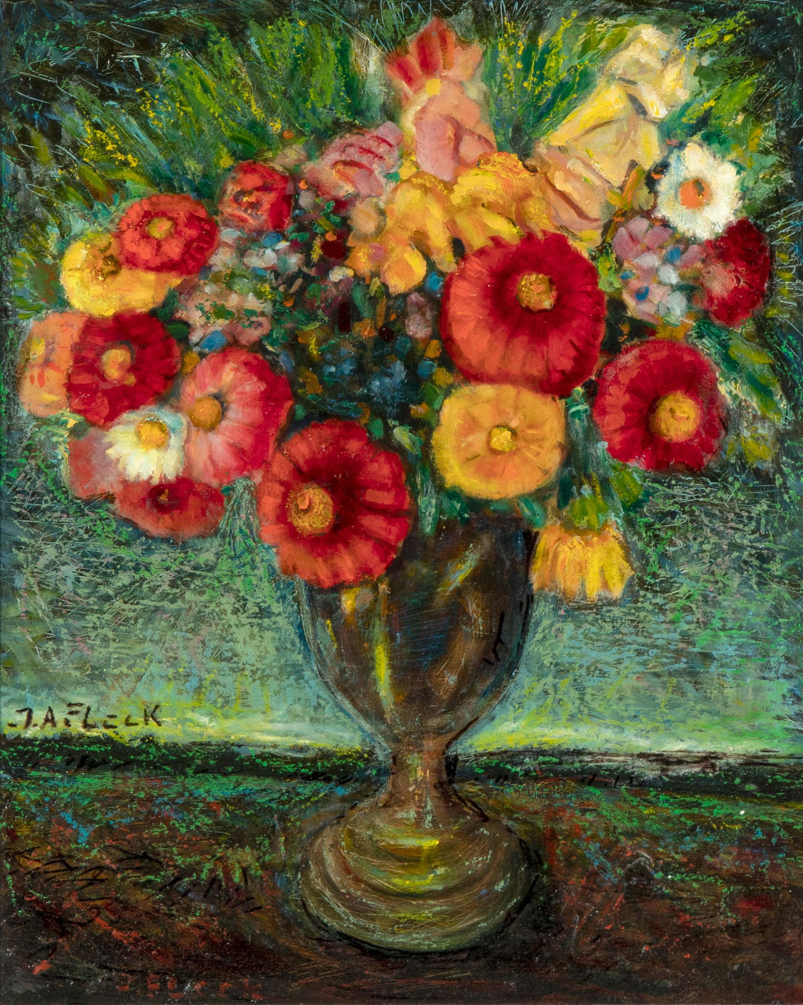 Joseph Fleck, Untitled (Floral Still Life) (1 of 2)