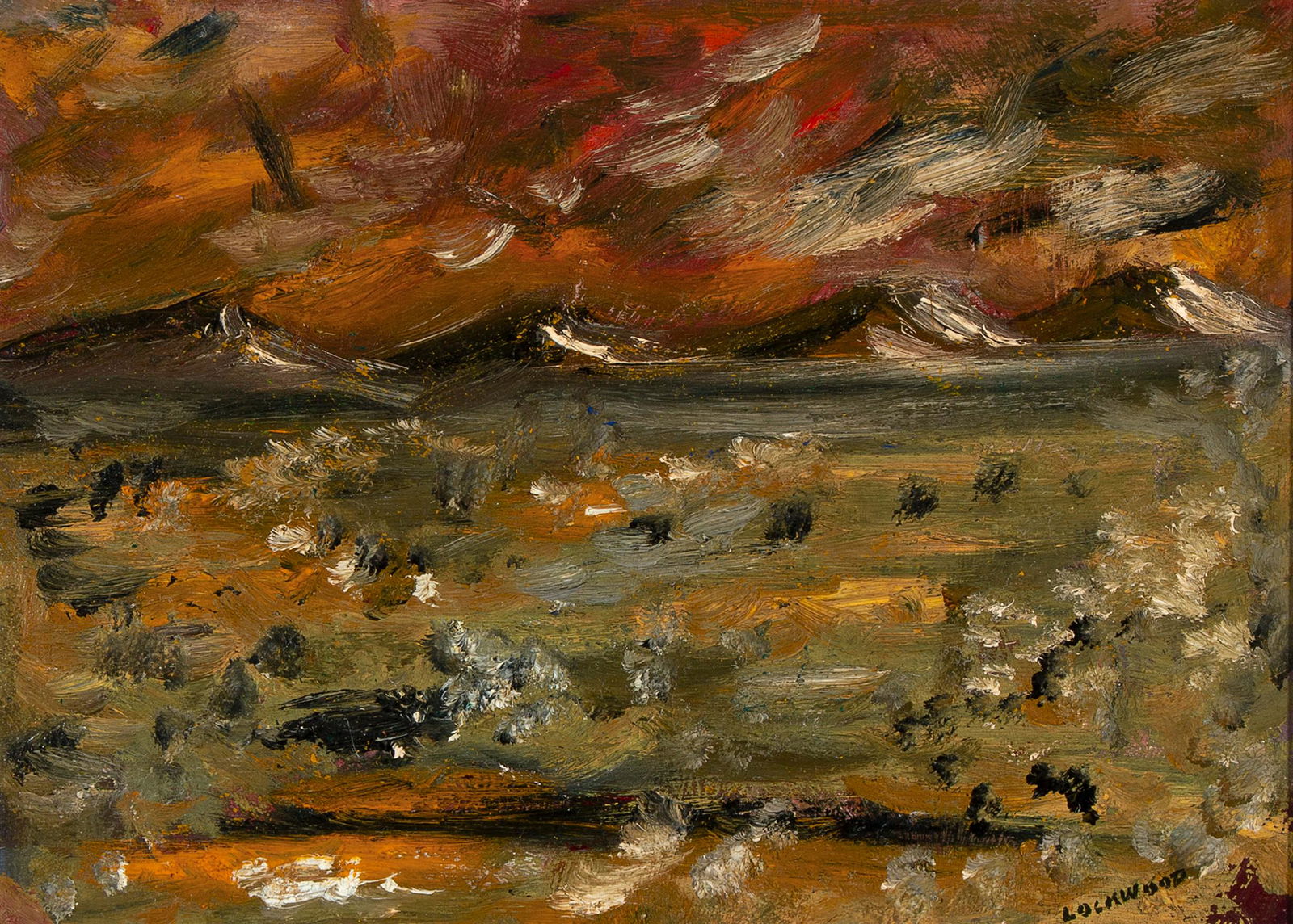 Ward Lockwood, Untitled (Landscape) (1 of 2)