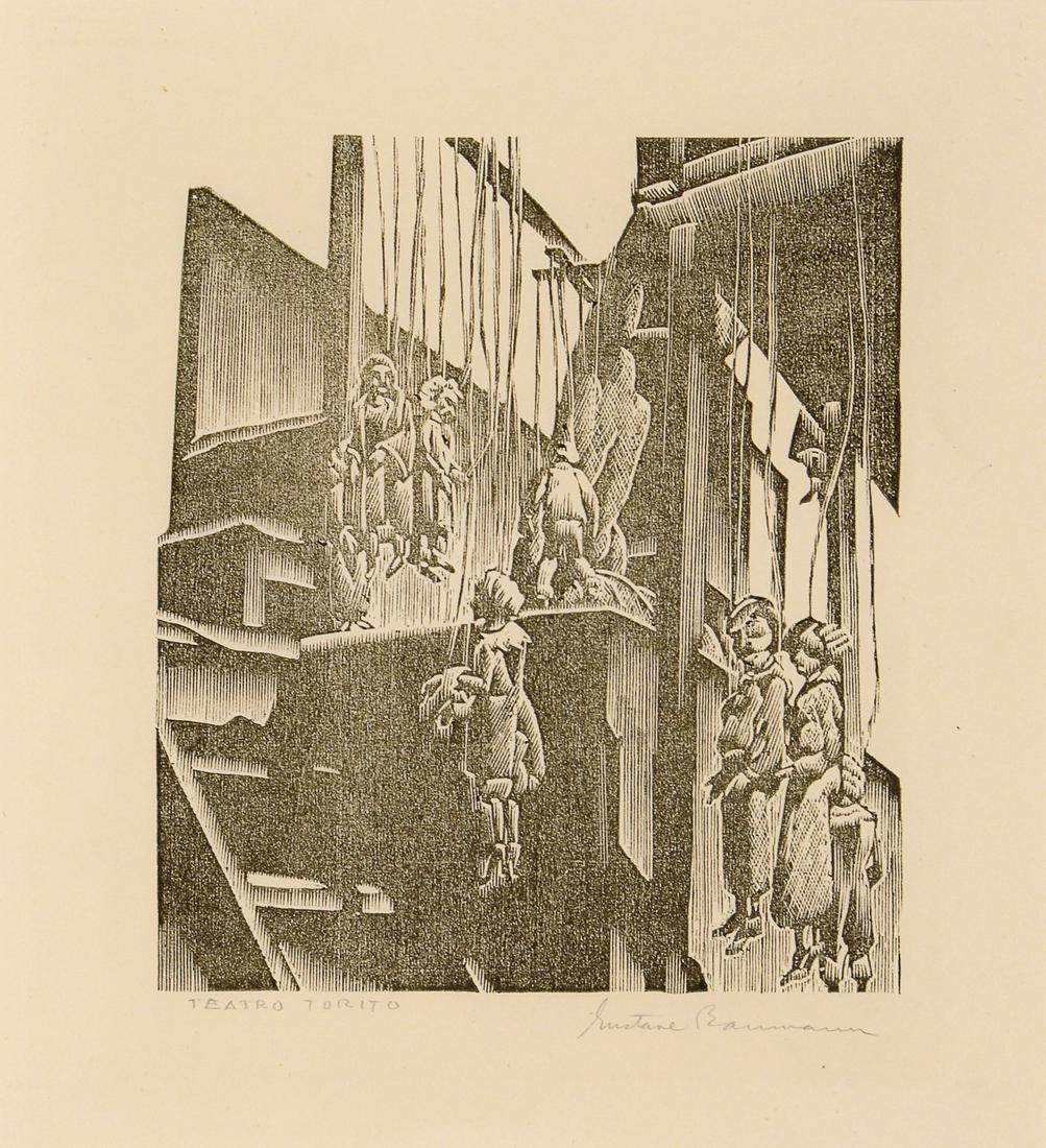 Gustave Baumann, Teatro Torito, 1931 (1 of 3)