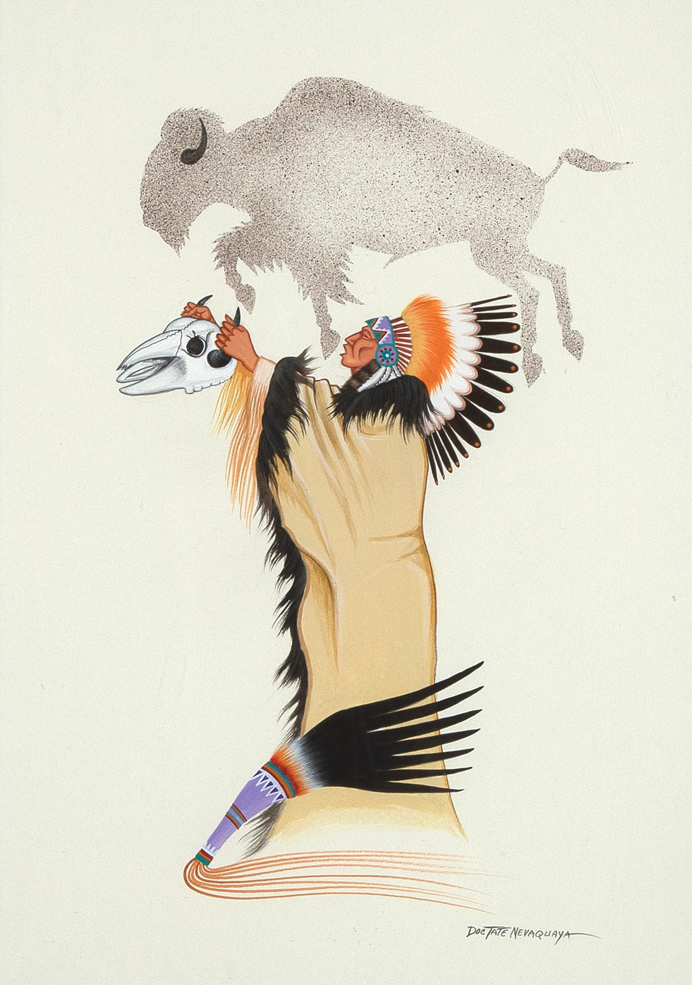 Doc Tate Nevaquaya, Buffalo Prayer (1 of 2)