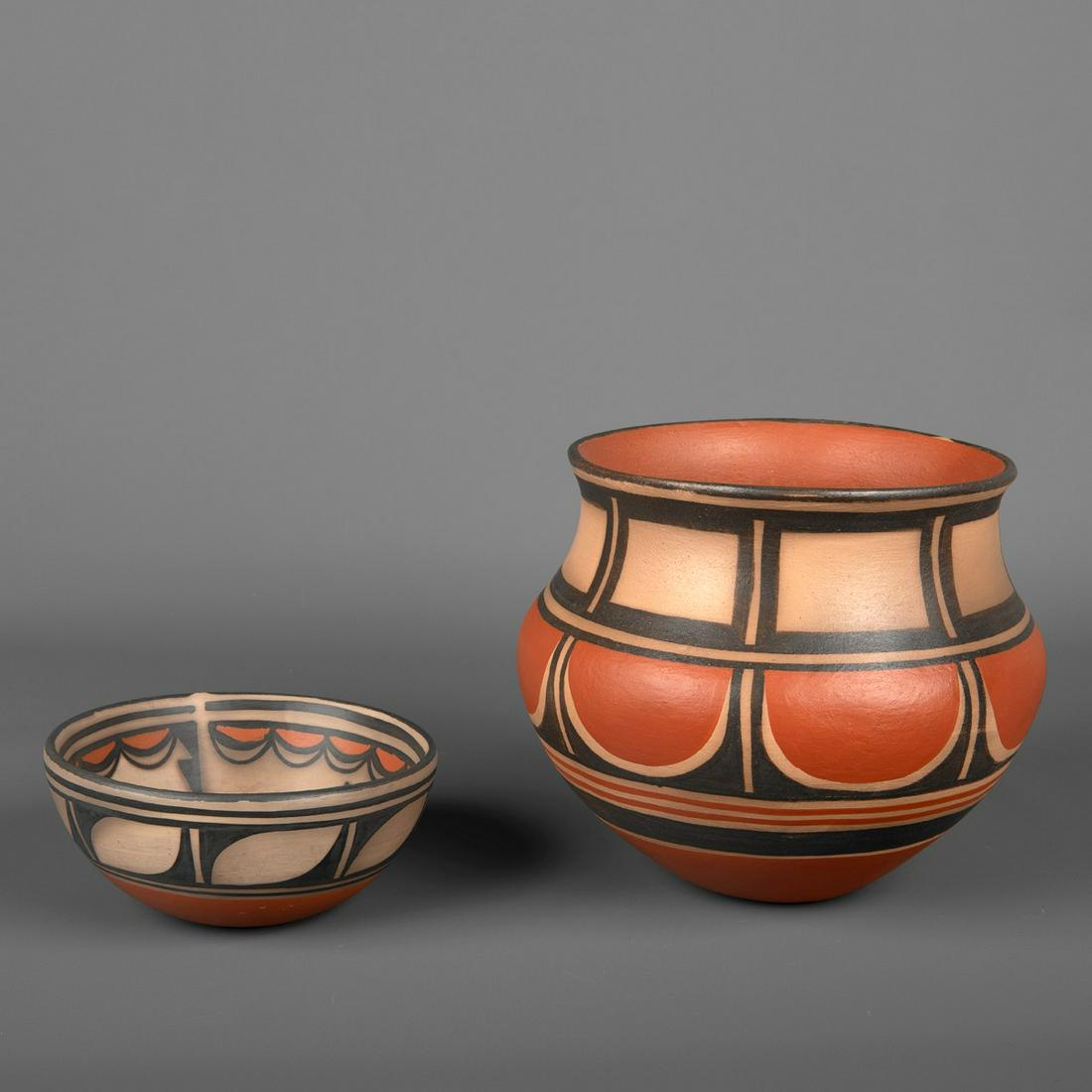 Kewa [Santo Domingo], Robert Tenorio, Group of Two (1 of 4)