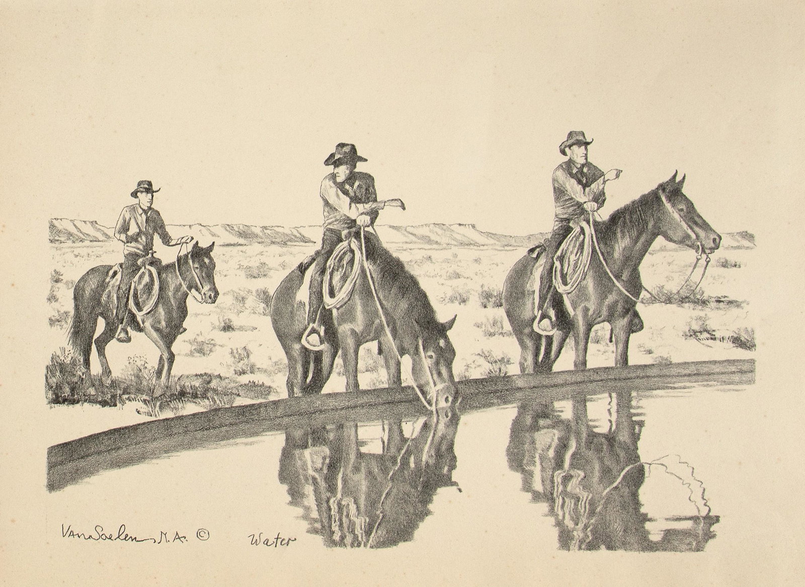 Theodore Van Soelen, Water, 1960 (1 of 4)