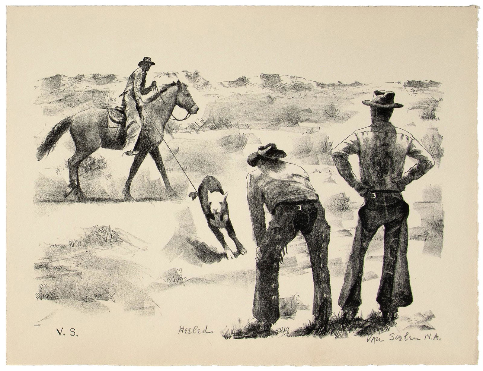 Theodore Van Soelen, Heeled, 1962 (1 of 3)