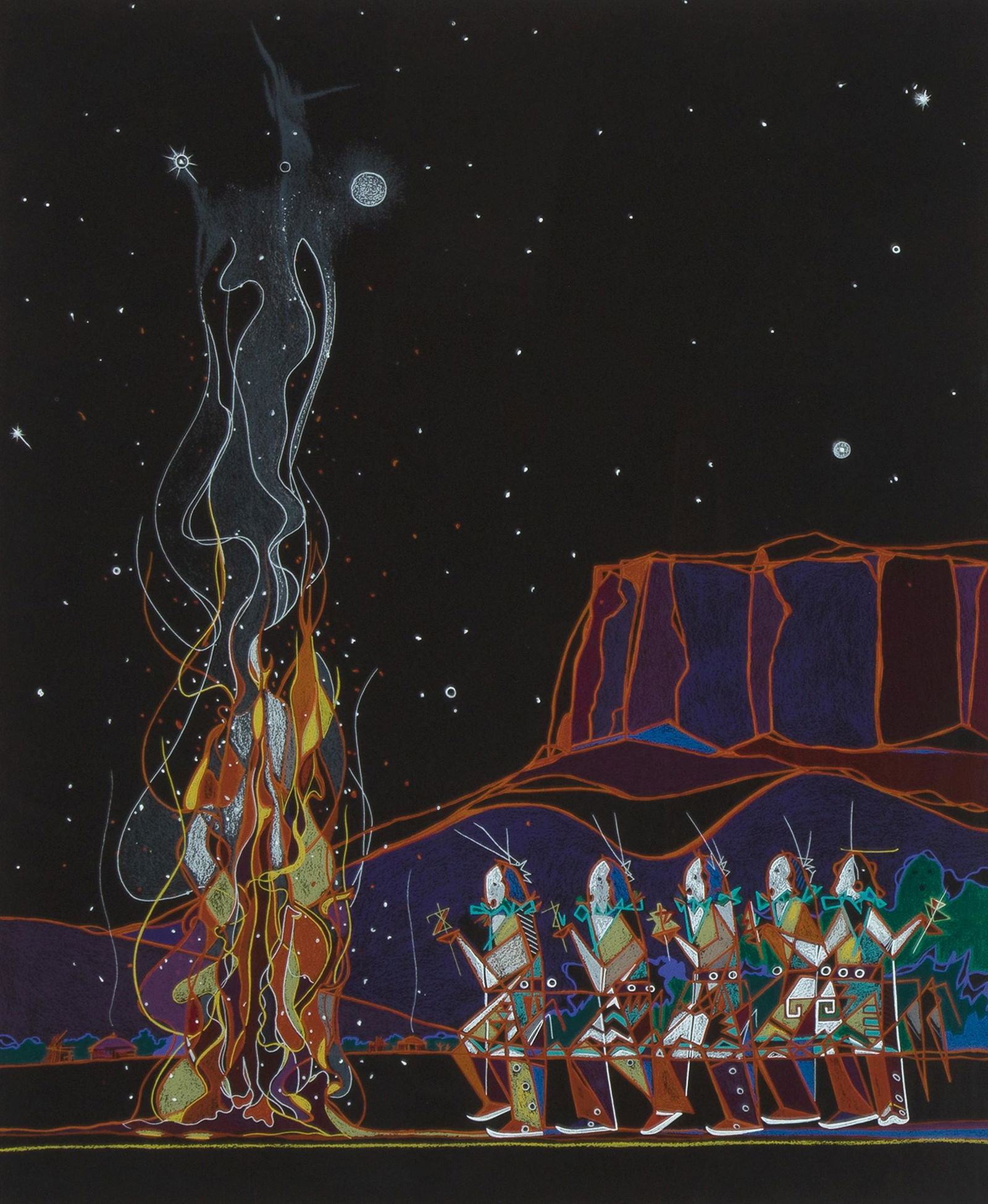 Wayne Beyale, Knights of Fire, 1993 (1 of 3)