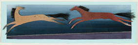 Unknown, Untitled (Two Horses), 1984