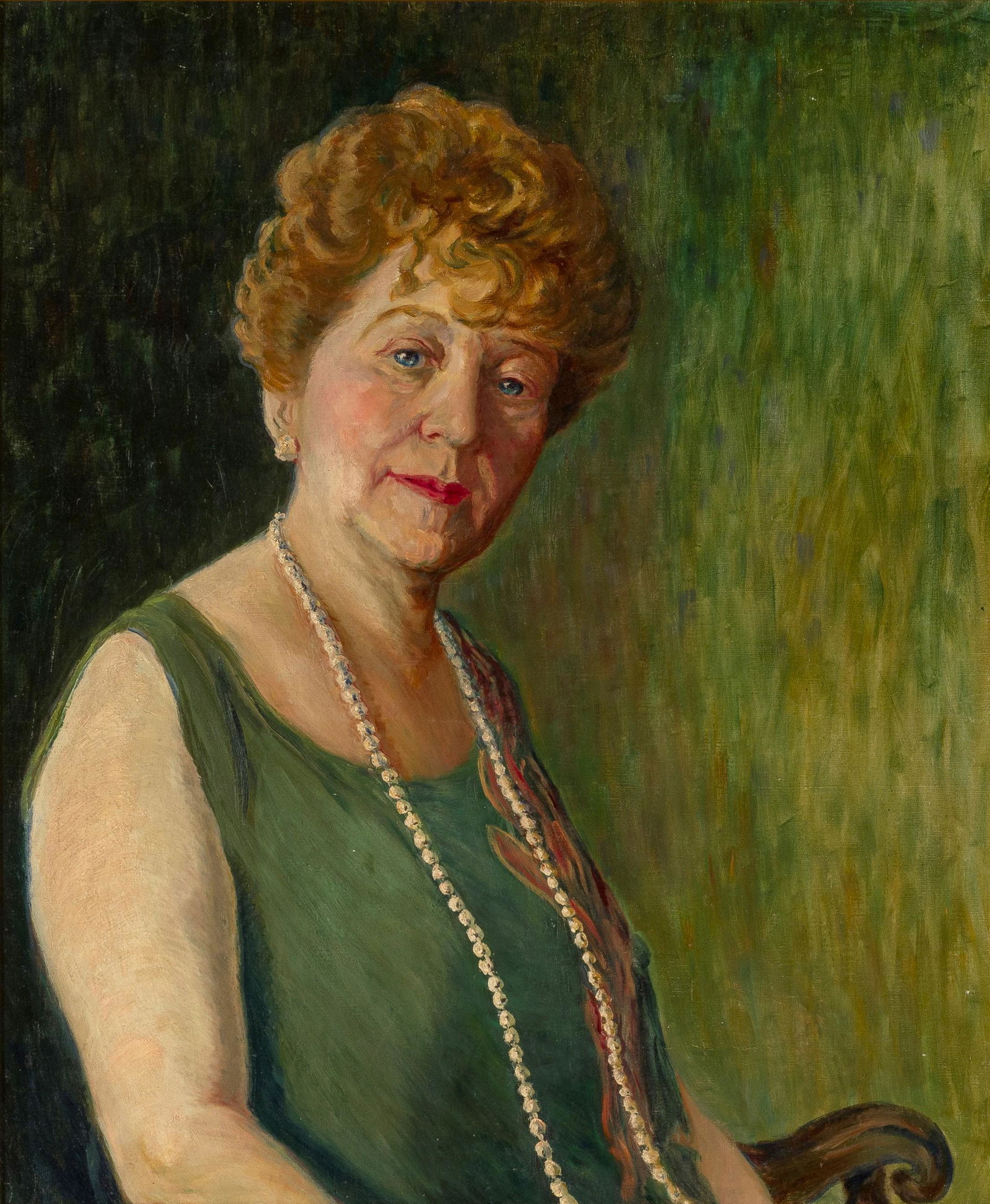 Blanche Grant, Portrait of Sarah Roberts Wallbaum (1 of 2)