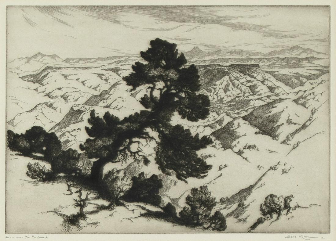 Gene Kloss, Far Across the Rio Grande, 1939 (1 of 2)