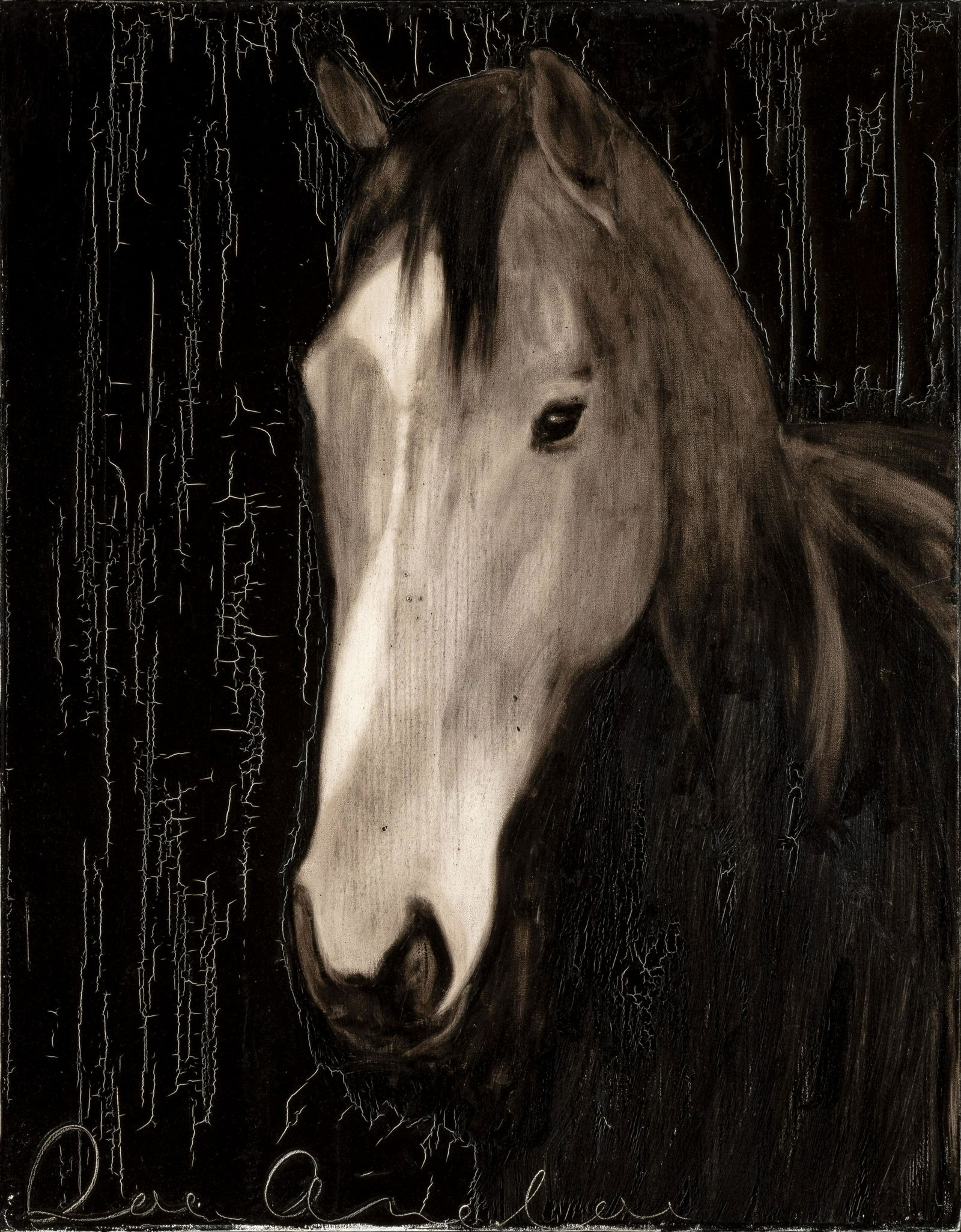 Joe Andoe, Untitled (Oak Leaves), 1990 (1 of 1)