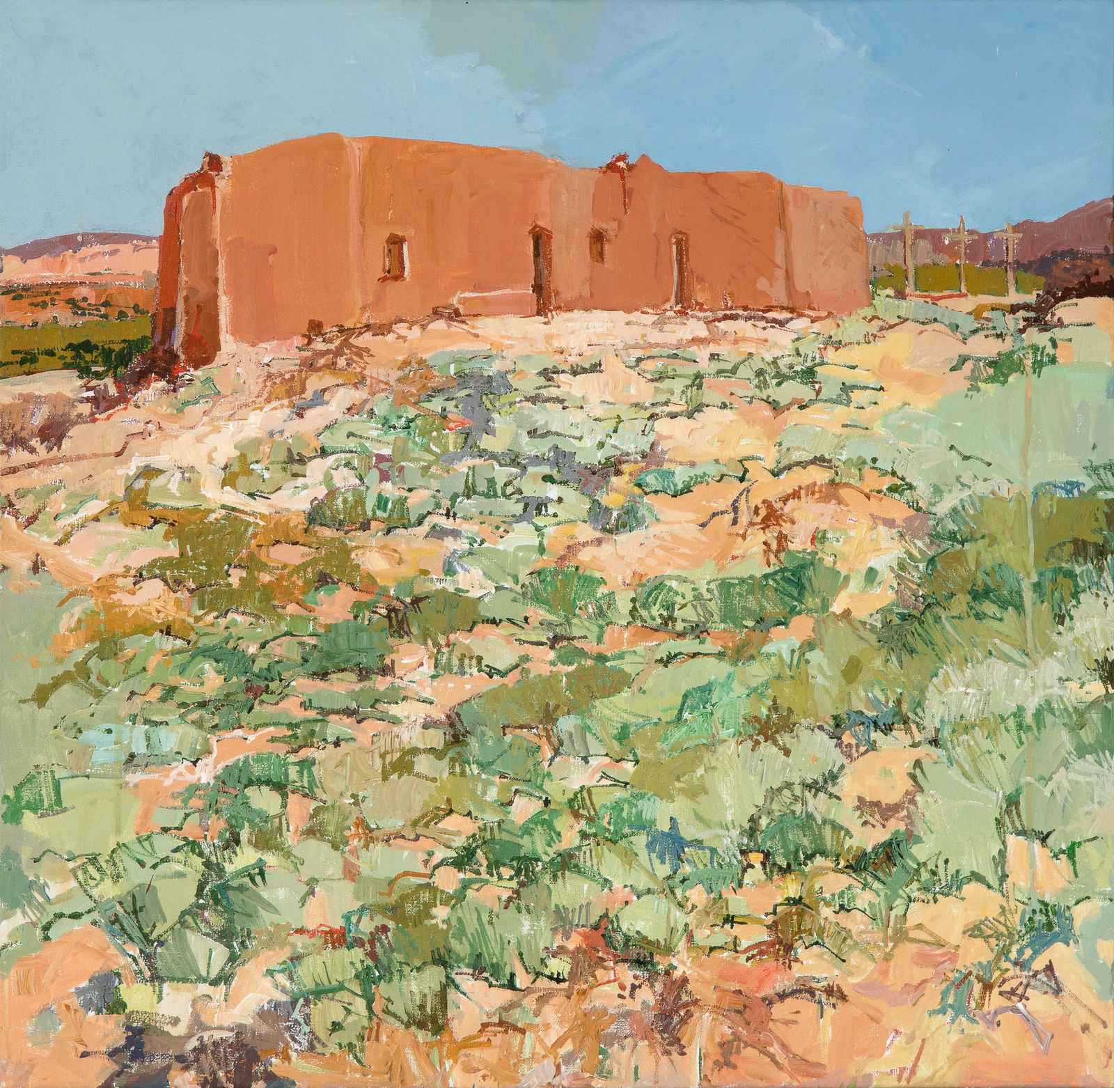 Douglas Atwill, Abiquiu Morada (1 of 3)