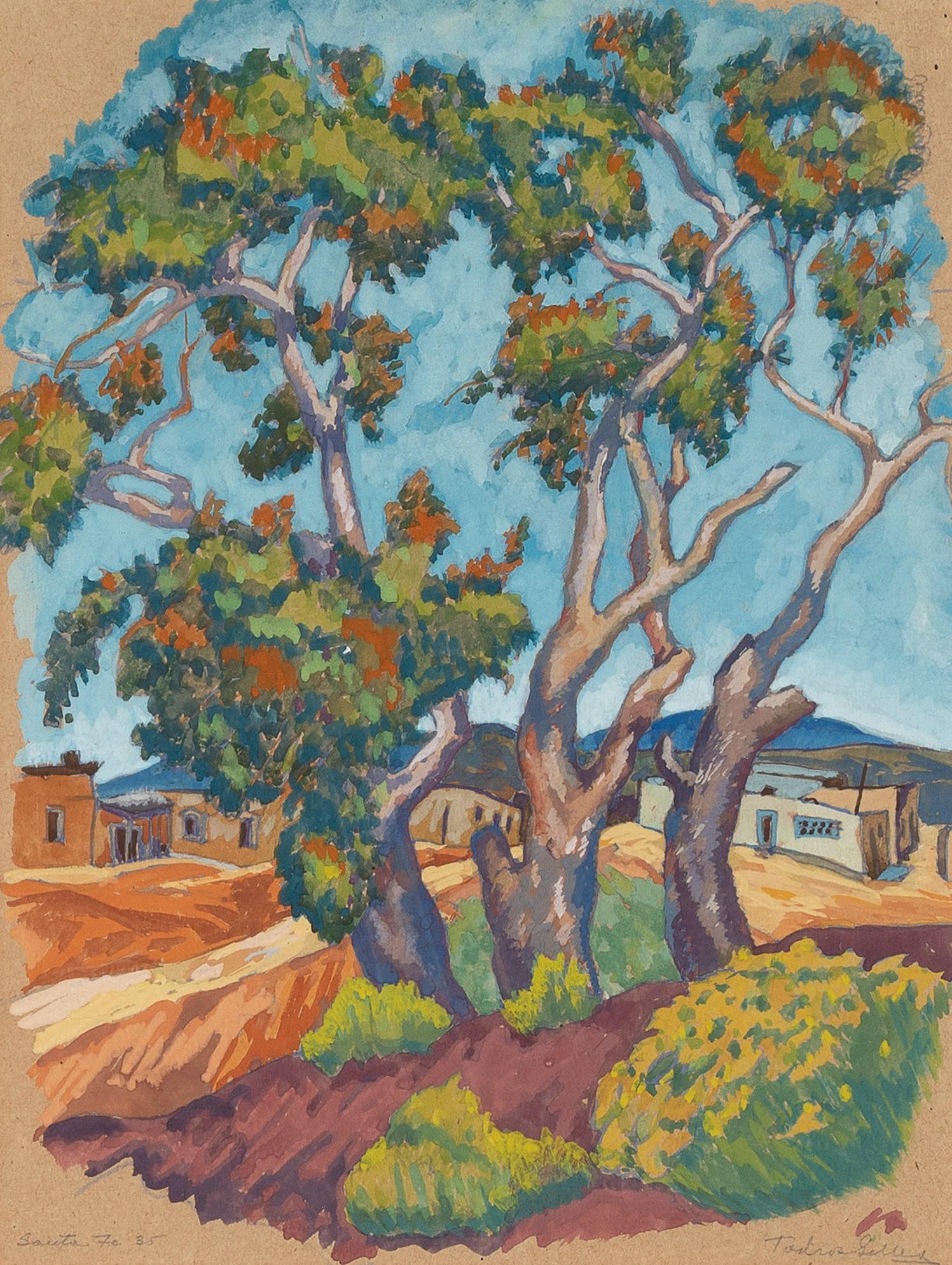 Todros Geller, Santa Fe, 1935 (1 of 2)