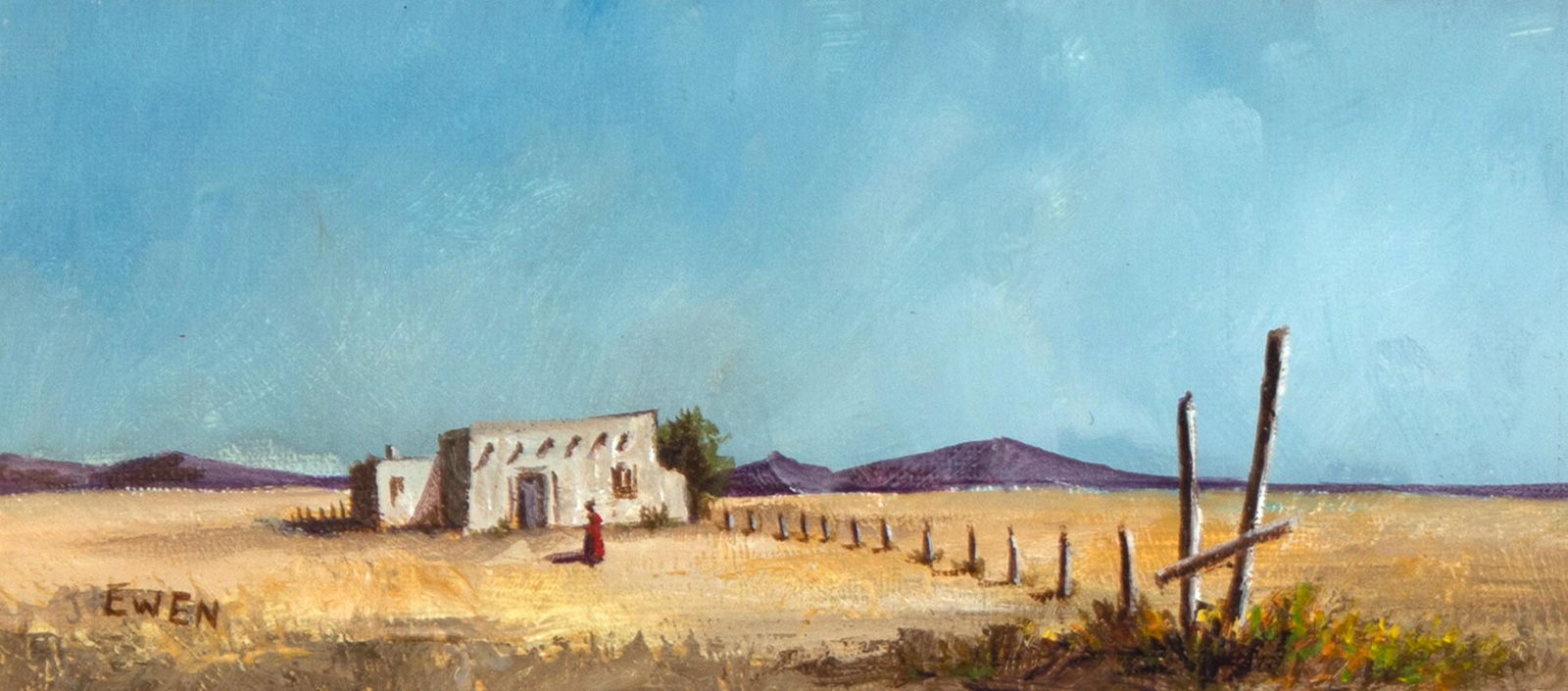 Lewis Edward Ewen, In the Middle of Nowhere (1 of 2)