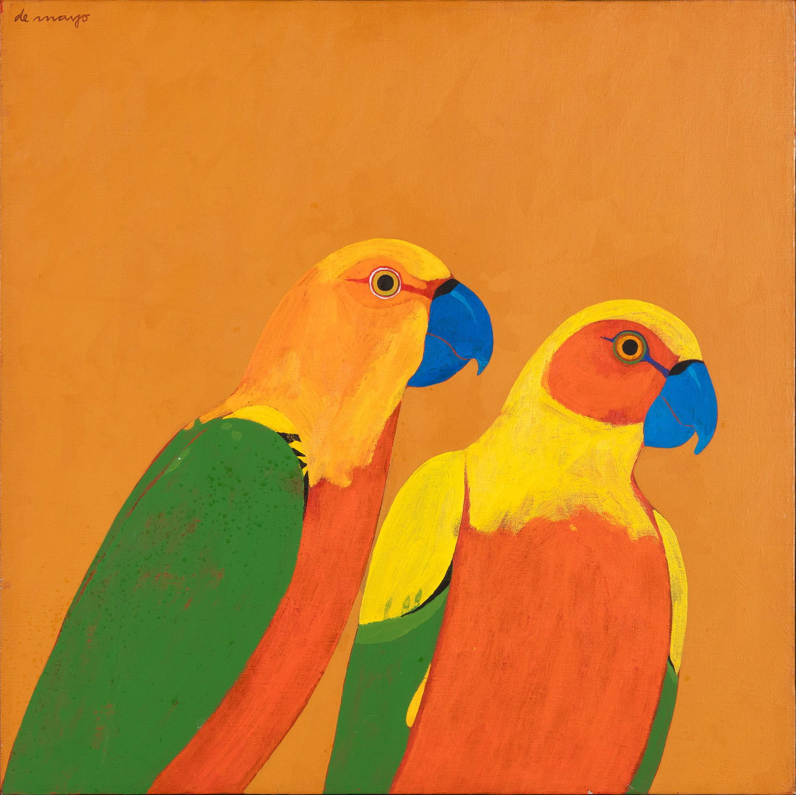 Louis DeMayo, Two Parrots (1 of 1)
