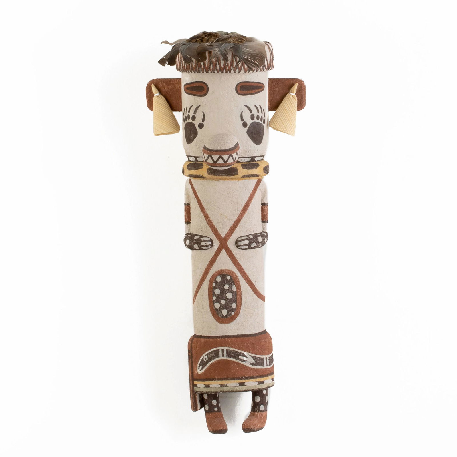 Manfred Susunkewa, Qotsa Hon (White Bear) Katsina (1 of 3)