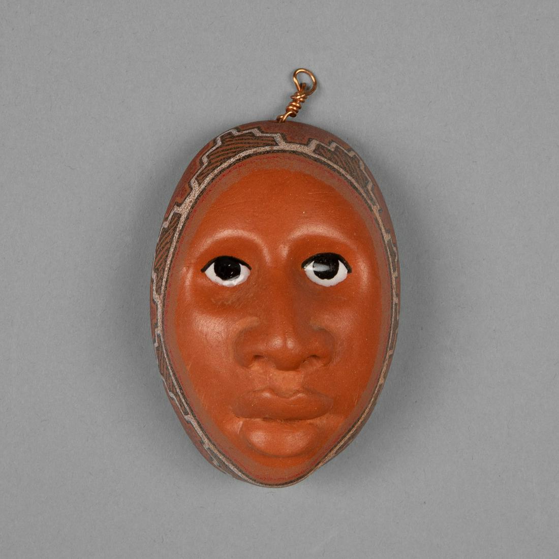 Roxanne Swentzell, Steps Around Face (1 of 3)