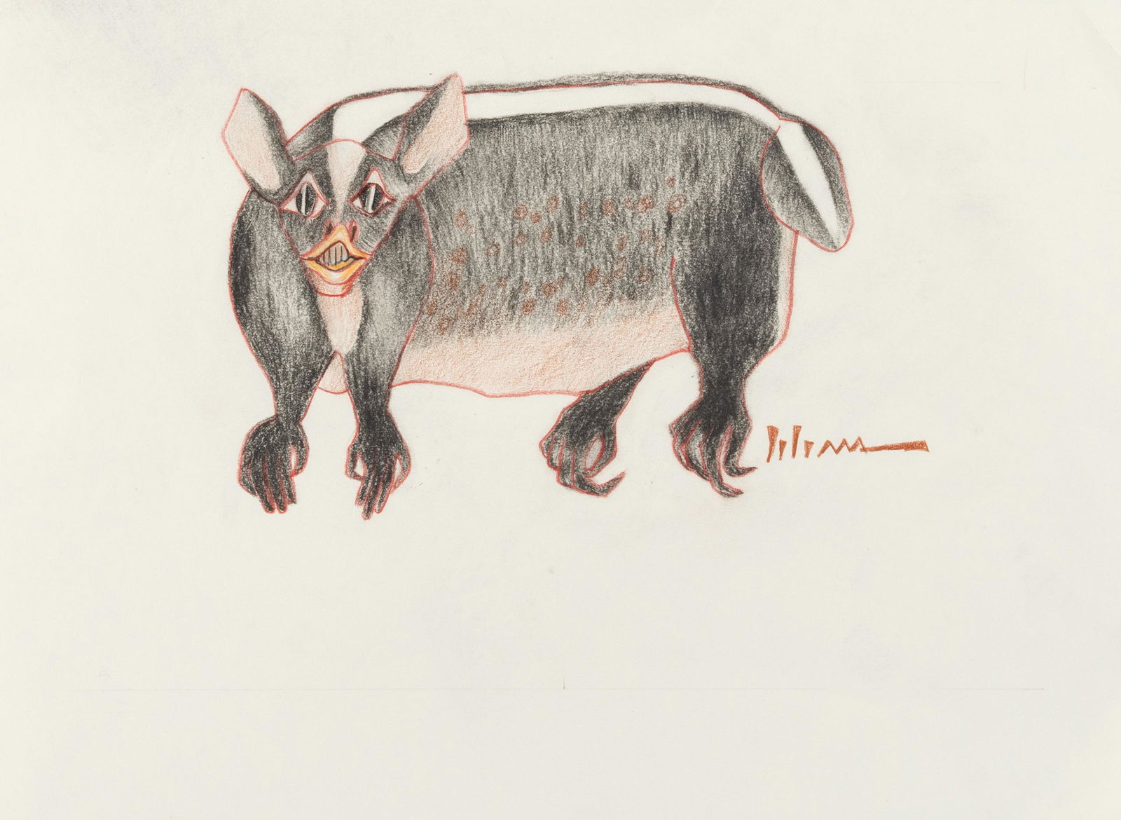 Charles Loloma, Badger (1 of 2)
