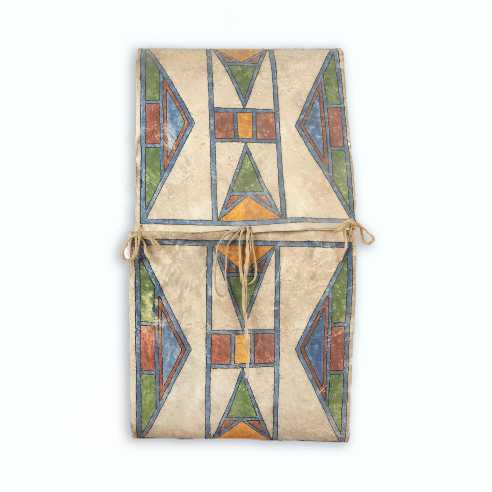 Plains, Painted Parfleche Envelope Bag, ca. 1930s (1 of 1)