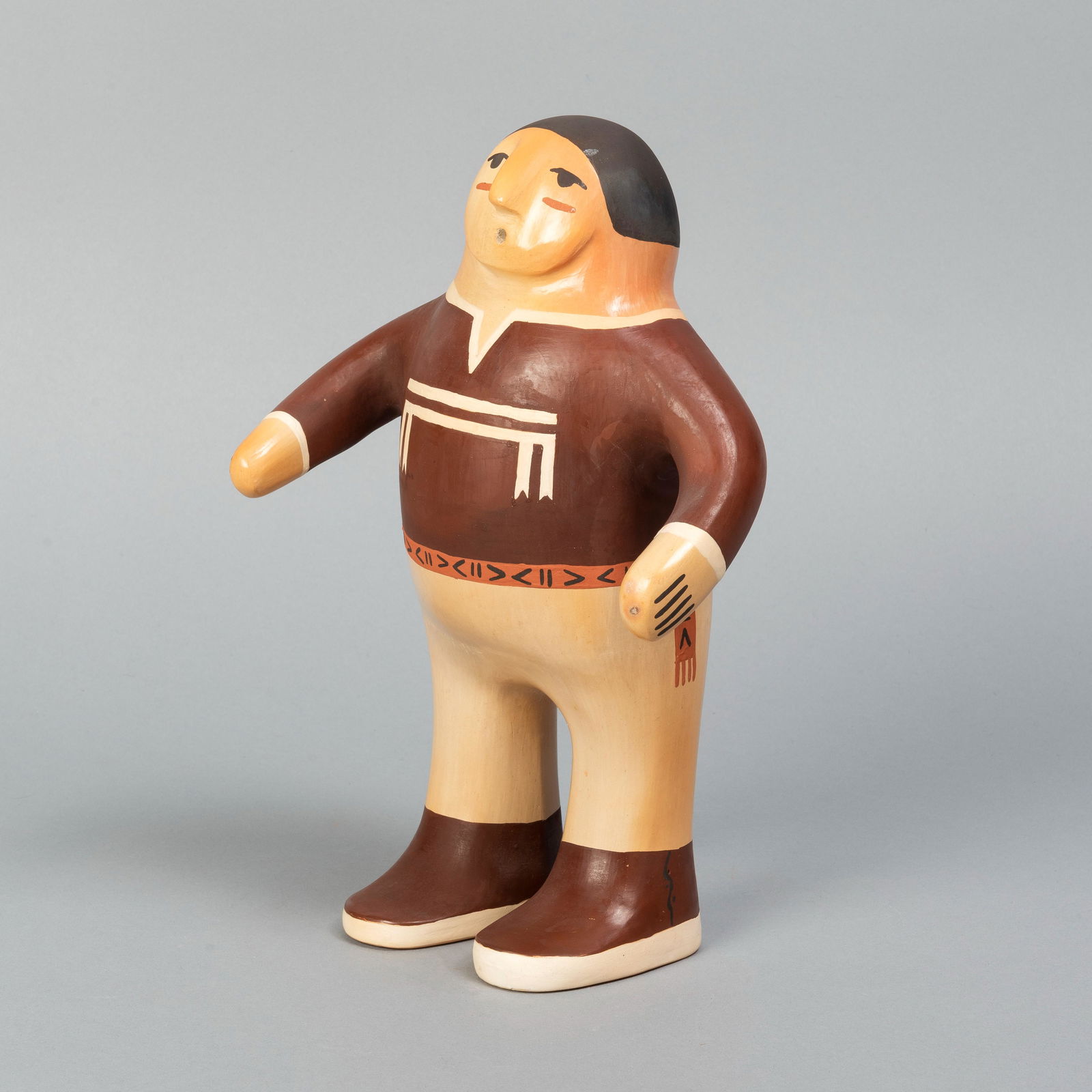 Larson Goldtooth, Story Teller Figure (1 of 5)