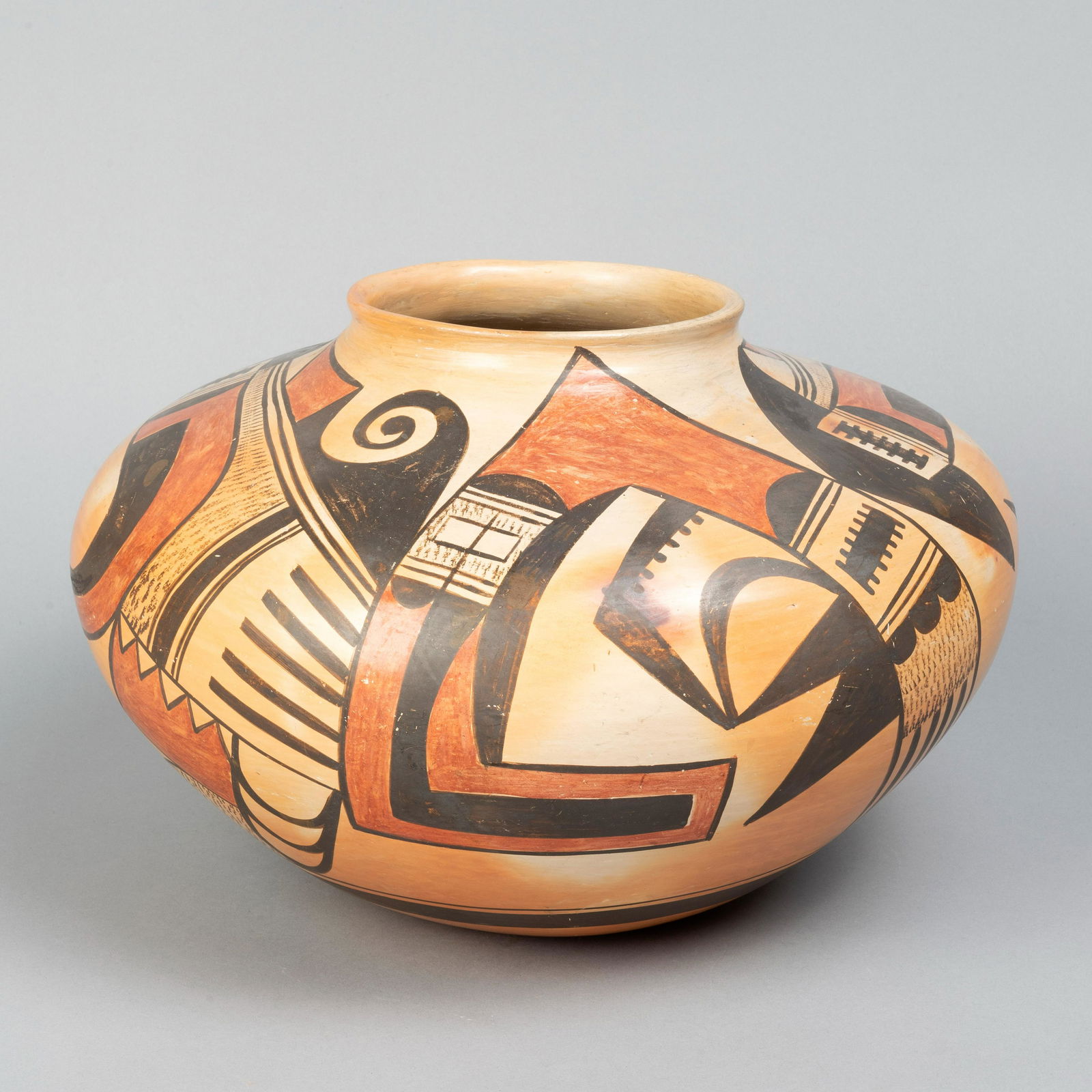 Fannie Nampeyo, Polychrome Jar, 1935 (1 of 3)