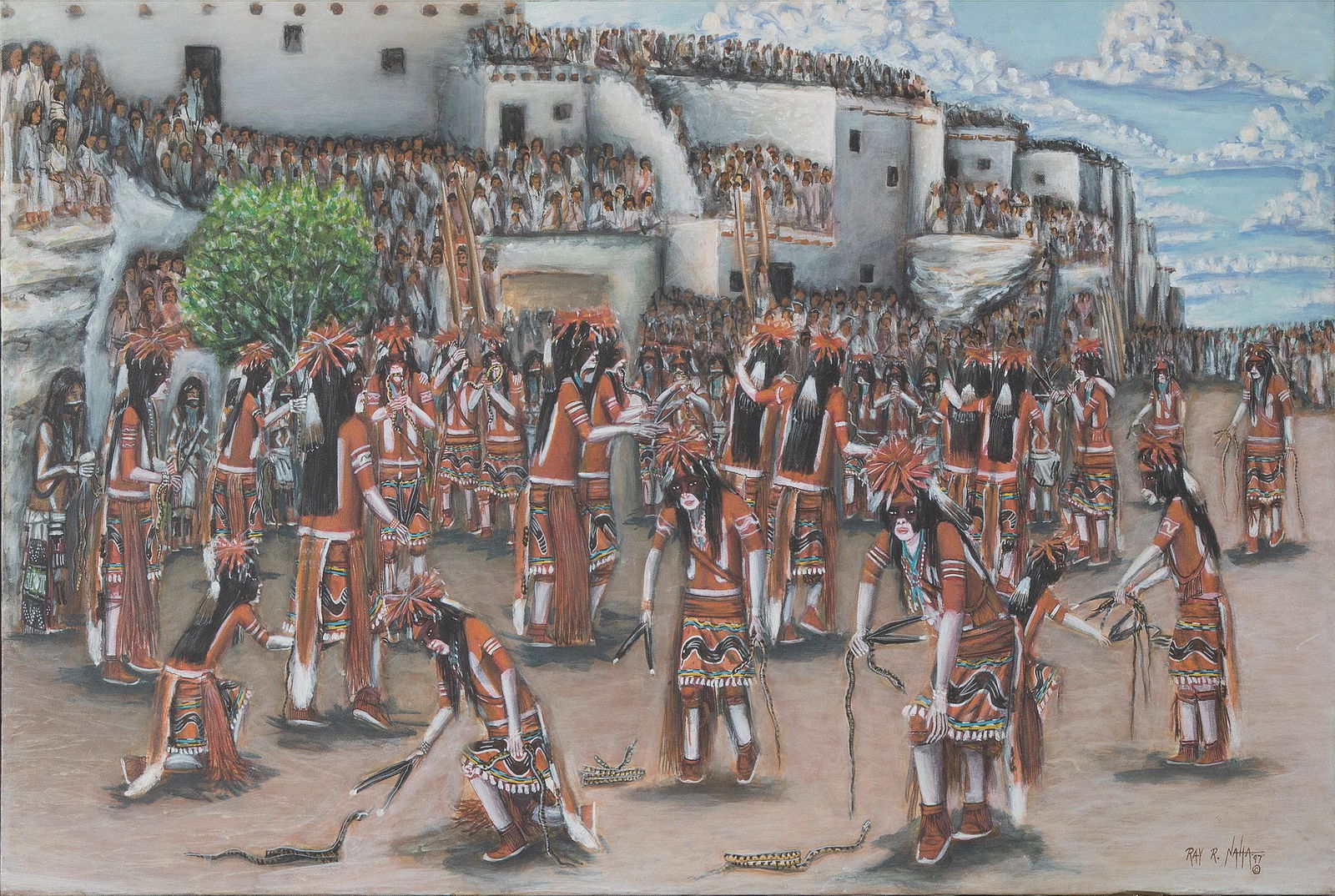 Raymond Naha Jr., Snake Dance, 1997 (1 of 1)