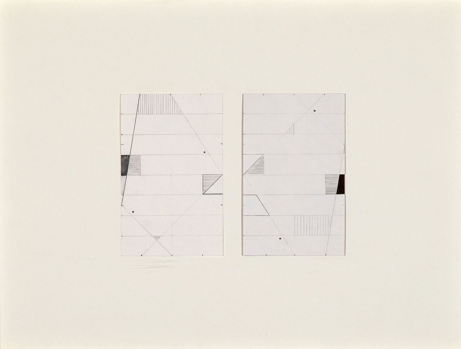 Constance De Jong, Score Study IV, 2017 (1 of 3)