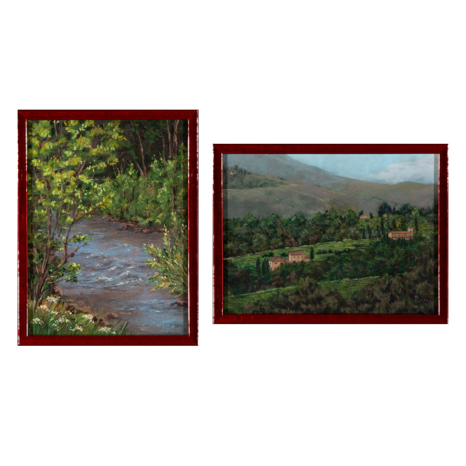 Janice St. Marie, A Pair of Pastels (1 of 4)