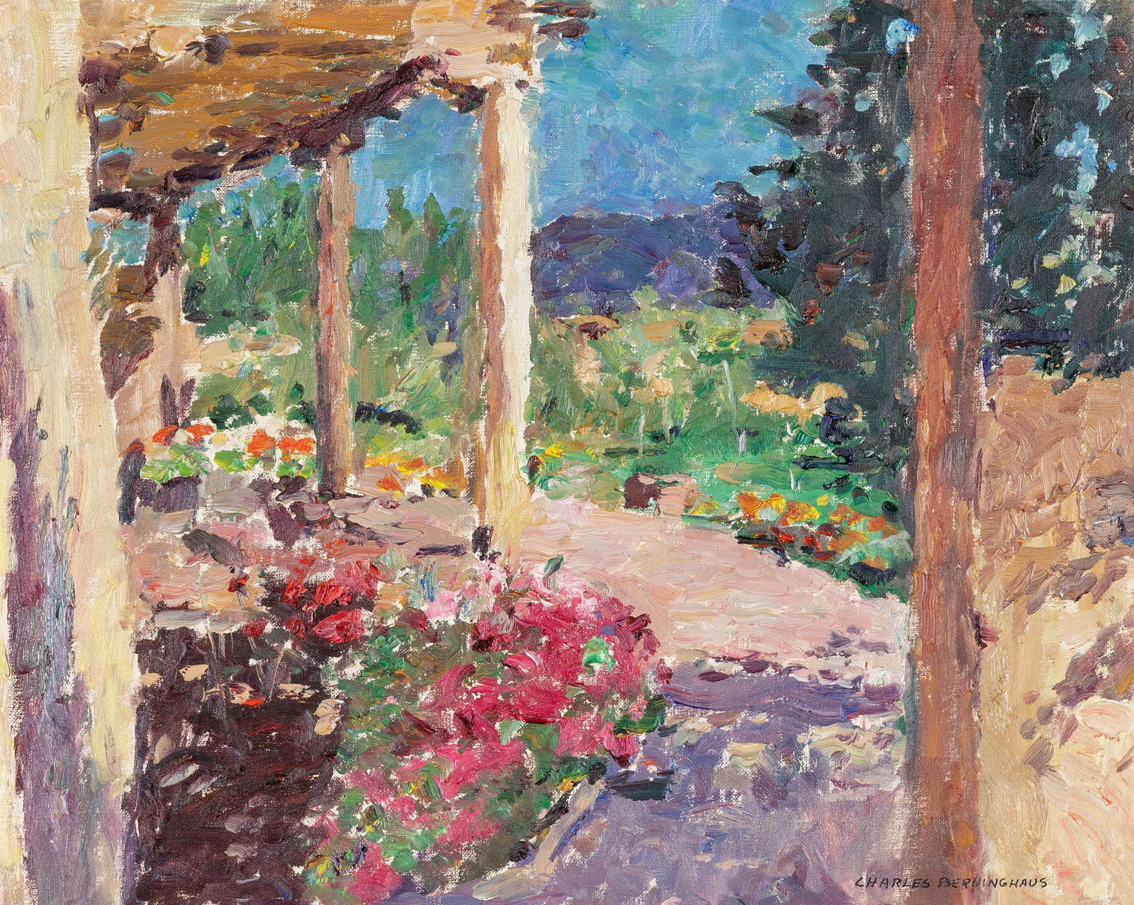 Charles Berninghaus, Taos Portal (1 of 2)