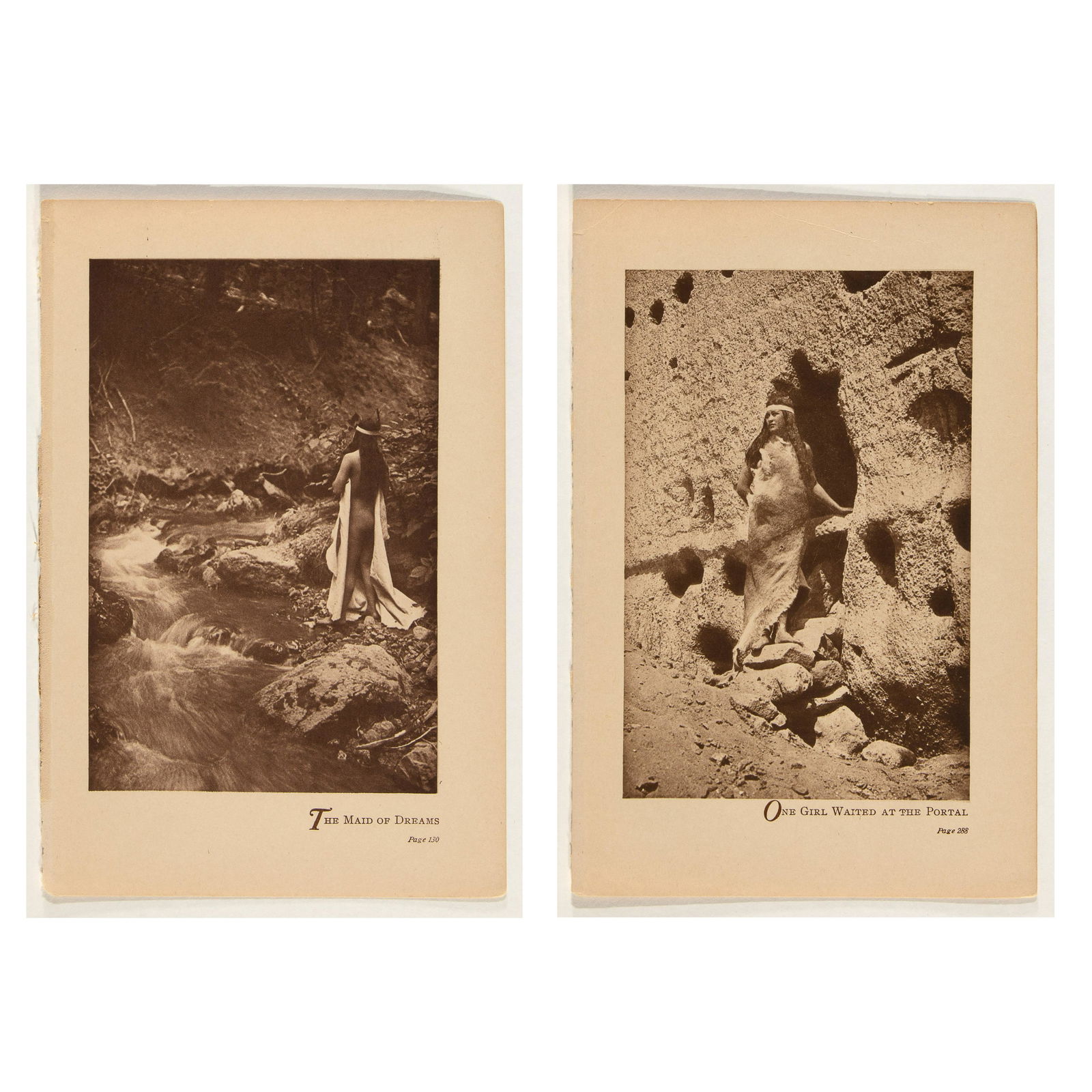 Edward S. Curtis, A Pair from Flute of the Gods (0138) on Nov 03, 2022
