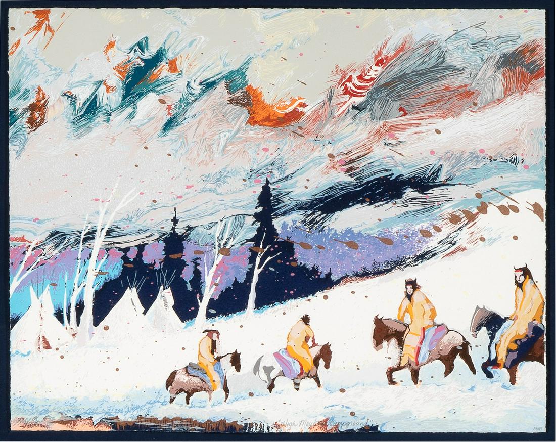 Earl Biss, High Mountain Campground, 1988 (1 of 2)