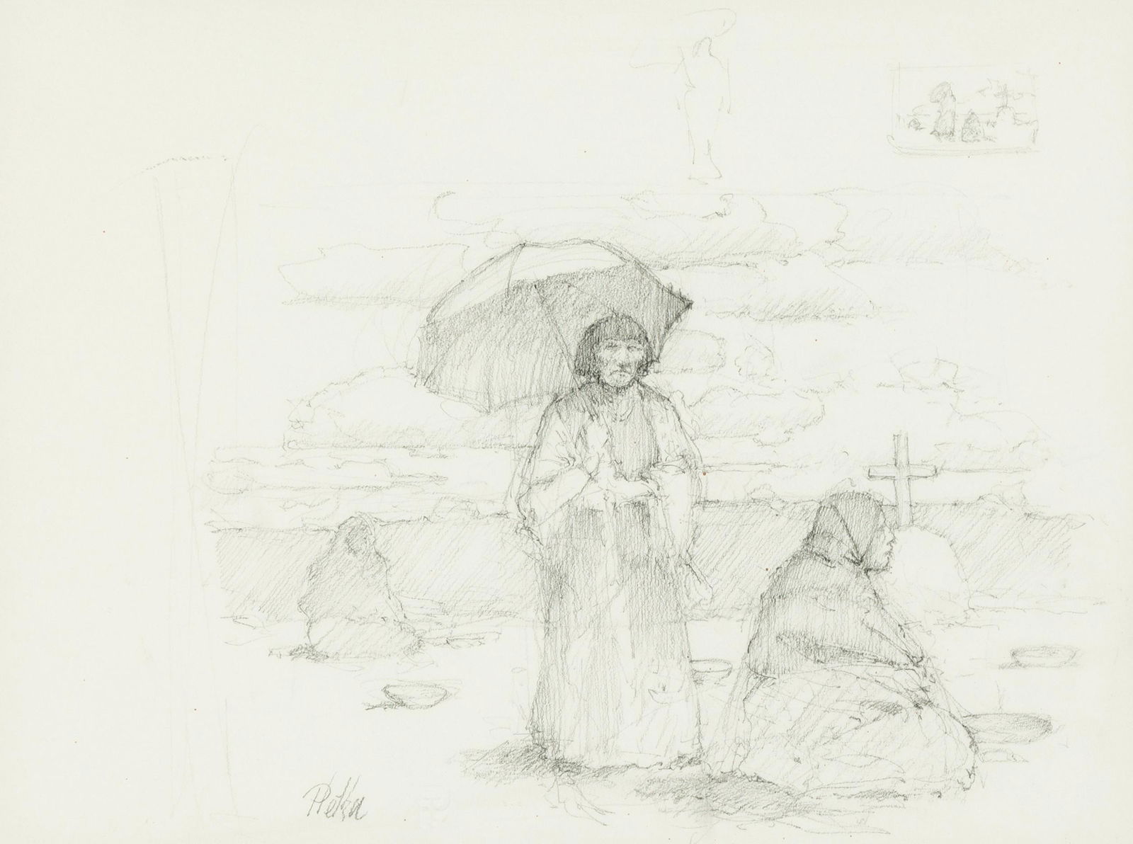 Paul Pletka, Untitled (The Widow) (1 of 2)