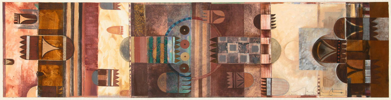 Tony Abeyta, Untitled (Abstract), 1997 (1 of 2)