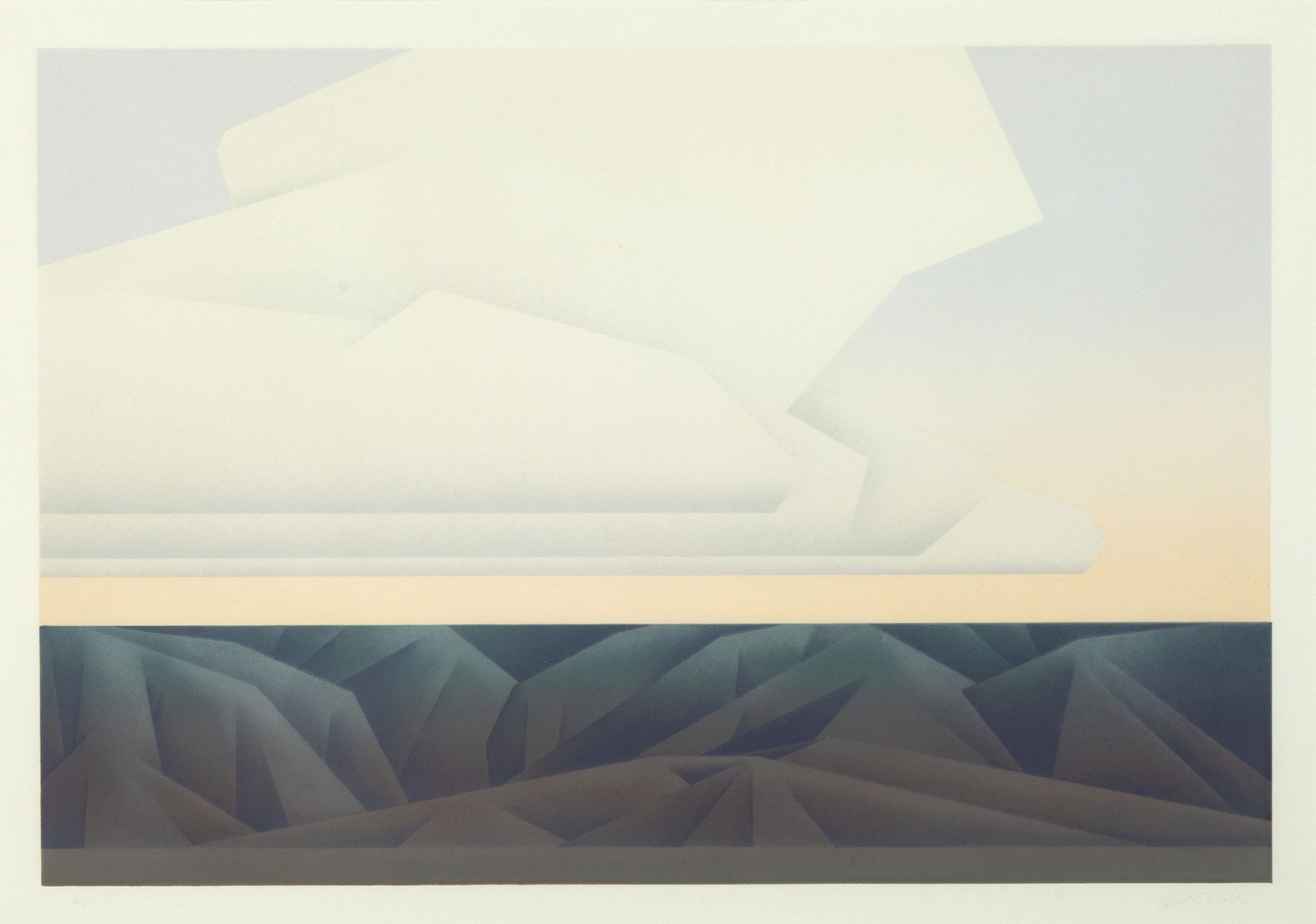 Ed Mell, Painted Desert, ca. 1979 (1 of 2)