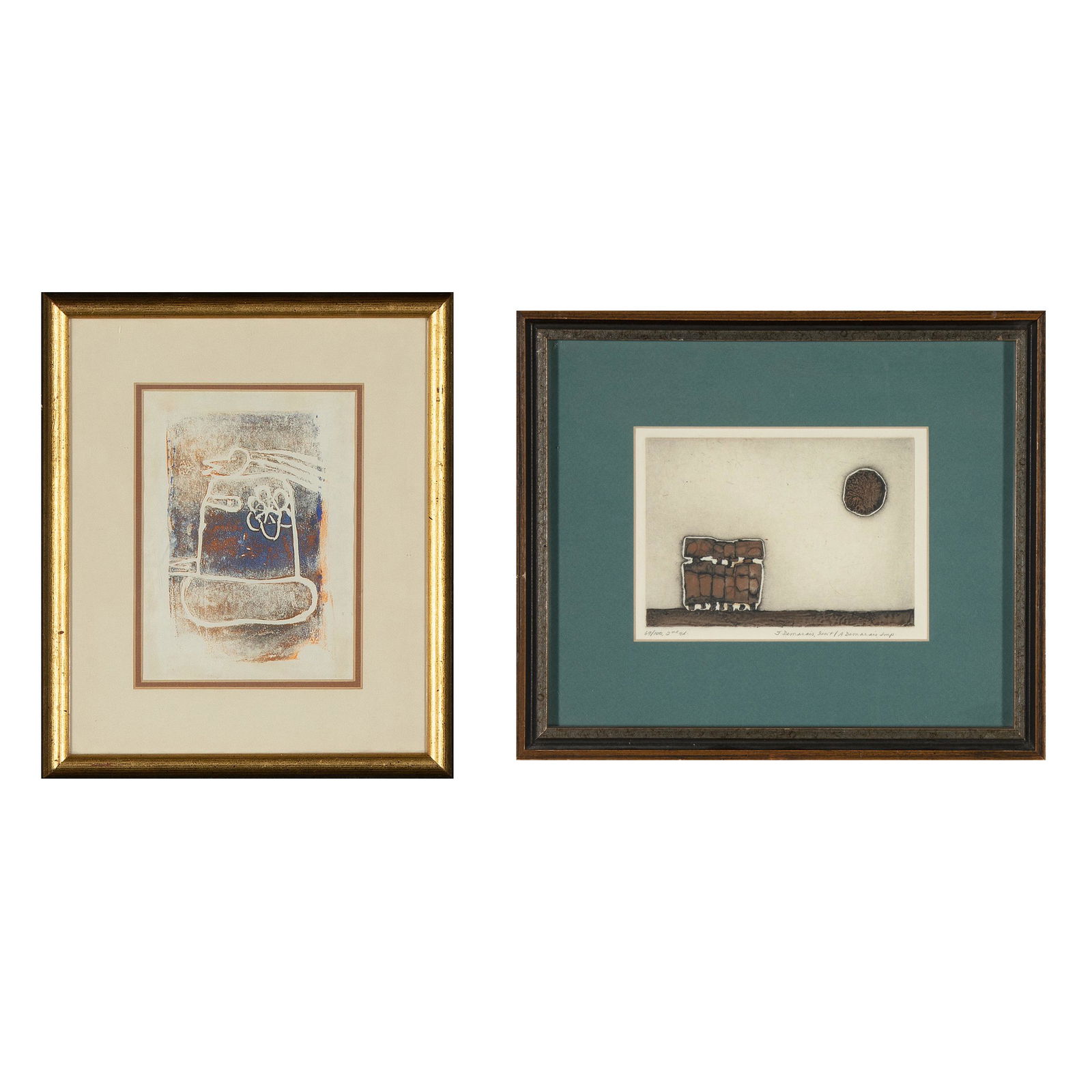 Neil David Jr. + Joseph Demarais, Pair of Prints (1 of 6)