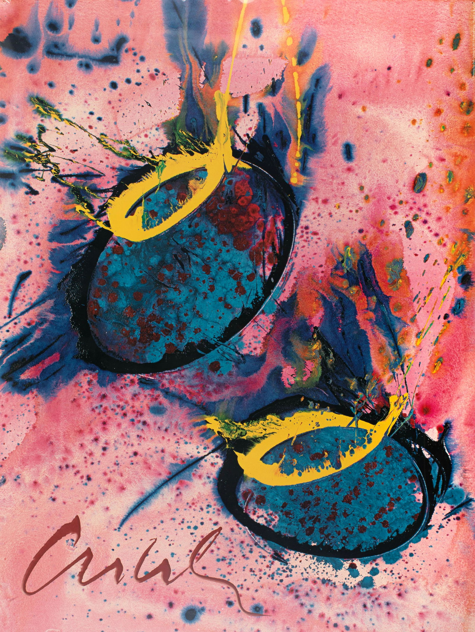 Dale Patrick Chihuly, Two Baskets (1 of 2)