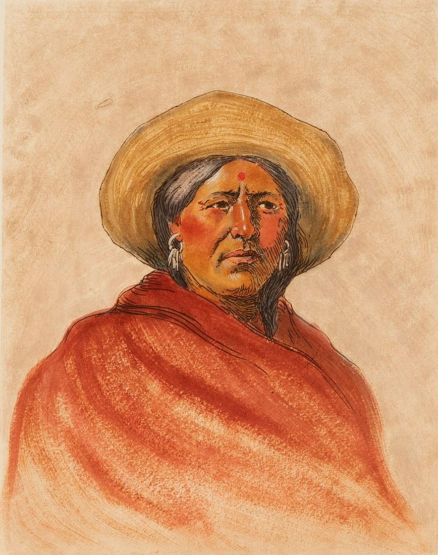 Joseph Henry Sharp, Standing Deer, Taos, 1982 (1 of 2)