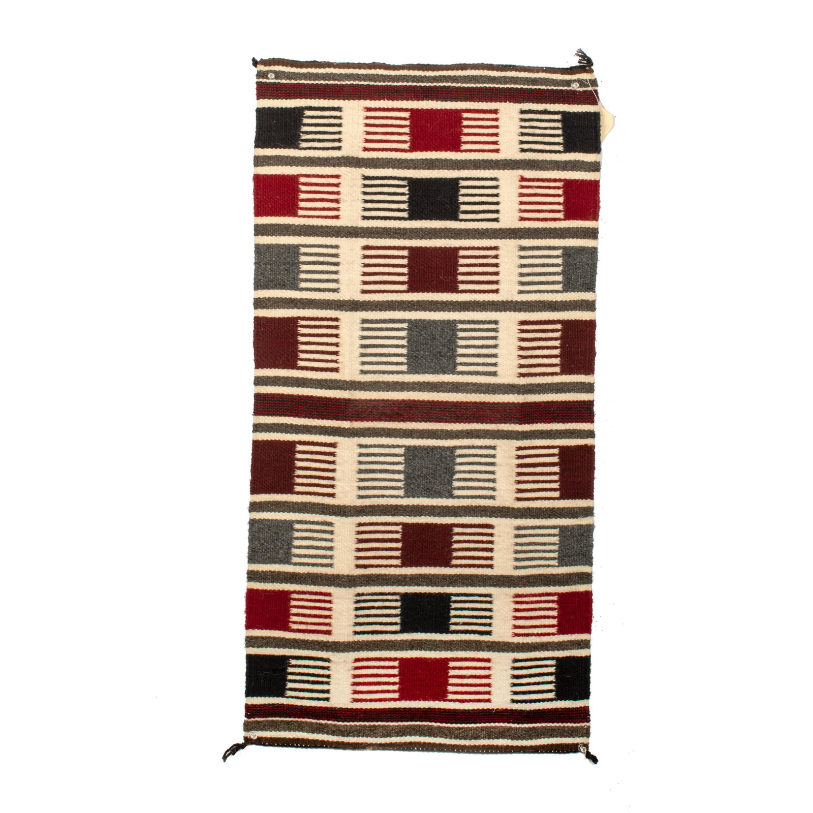 Nora McCray, Crownpoint Eyedazzler Textile (1 of 2)