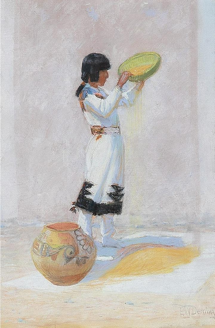 Edwin Willard Deming, Pottery Making (1 of 3)