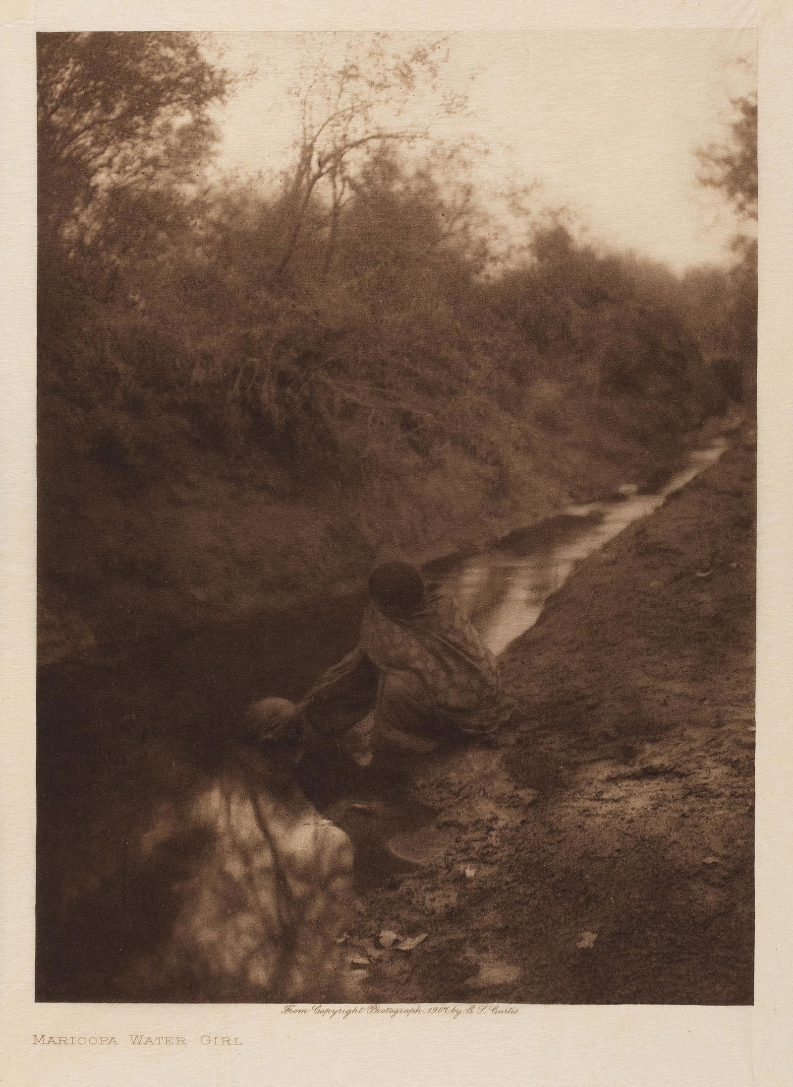 Edward S. Curtis, Maricopa Water Girl, 1907 (1 of 2)