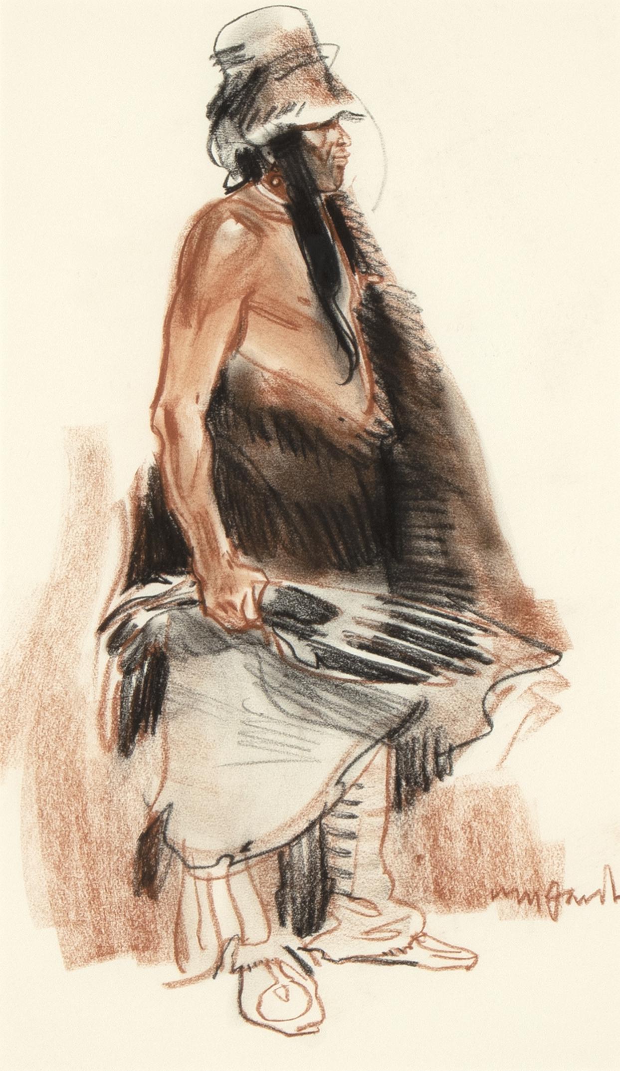 Ned Jacob, Eagle Wing Chief, 1985 (1 of 3)